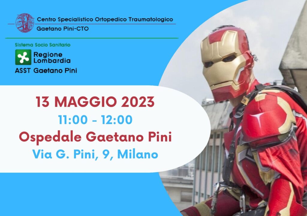 Ospedale Gaetano Pini: supereroi e supereroine per trasmettere forza ai piccoli pazienti