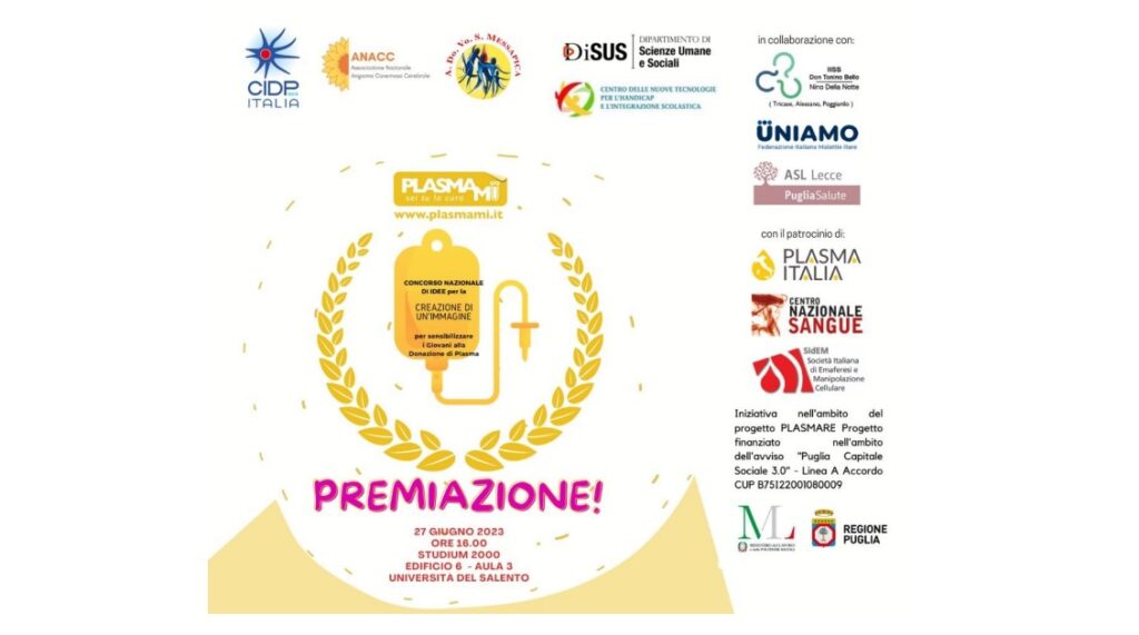 Concorso Nazionale “Plasmami. Sei tu la cura”: l’Asl di Lecce premia le opere degli studenti