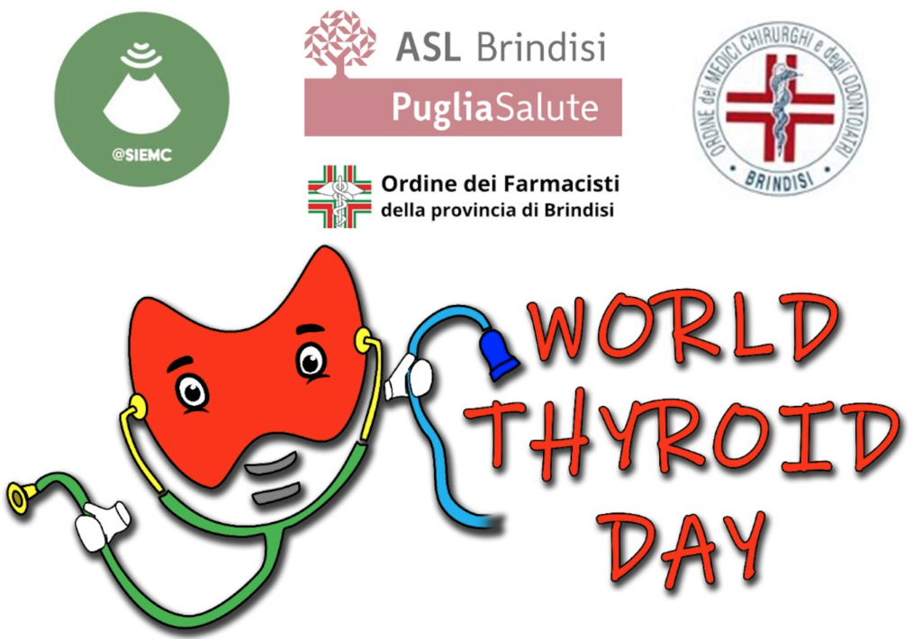 Settimana mondiale della tiroide: il 26 maggio screening gratuito a Brindisi in Piazza Vittoria