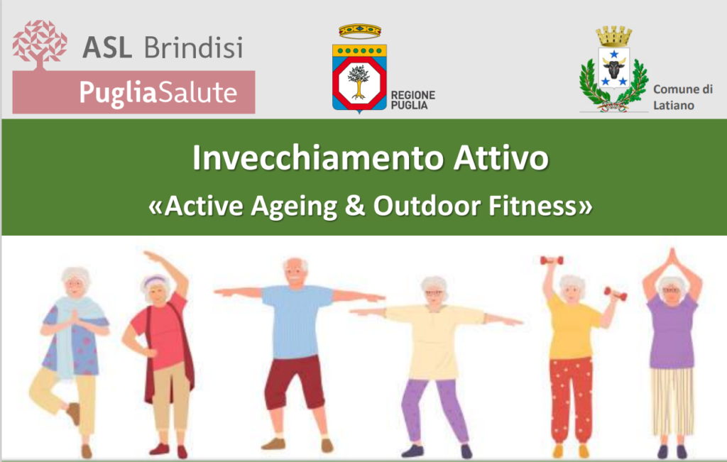 Active ageing & Outdoor fitness: a Latiano il via alle conferenze sulla promozione e valorizzazione dell’invecchiamento attivo