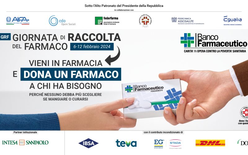 Torna la “Giornata di raccolta del farmaco”: un gesto di solidarietà per il bene comune