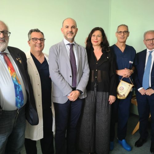 Ospedale Perrino: il Rotary Club Brindisi Appia Antica dona monitor al reparto di Geriatria